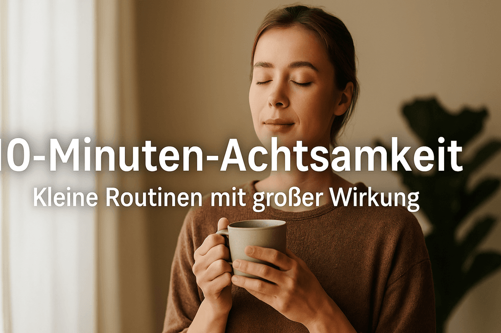 10-Minuten-Achtsamkeit: Kleine Routinen mit großer Wirkung