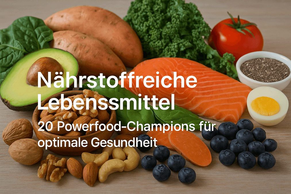 Nährstoffreiche Lebensmittel: 20 Powerfood-Champions für optimale Gesundheit