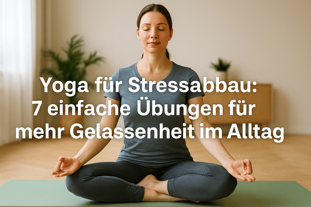 Yoga für Stressabbau: 7 einfache Übungen für mehr Gelassenheit im Alltag