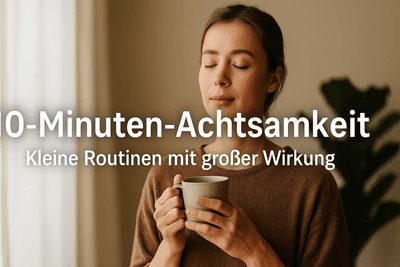 10-Minuten-Achtsamkeit: Kleine Routinen mit großer Wirkung