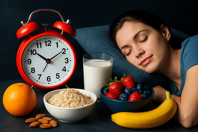 Gesunder Schlaf durch Ernährung – Diese Lebensmittel fördern erholsame Nächte